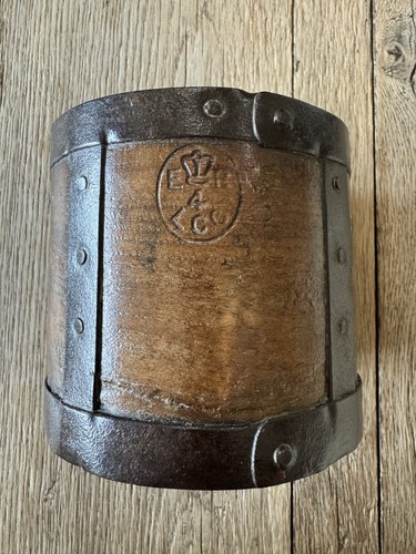Victorian metal banded - banded, elm