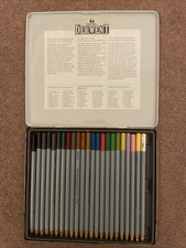 Rexel Derwent Watercolour 24 x Watercolour Pencils