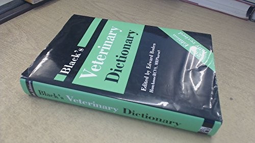 Black veterinary dictionary - veterinary,