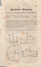 OLD AND NEW INDIGO-MILL; IMPROVED PADDLE-WHEELS; A DIGEST OF THE PLANS OF SHIPS