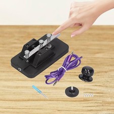 Morse Code Practice Oscillator Portable Telegraph Tapper for Desktop Decor