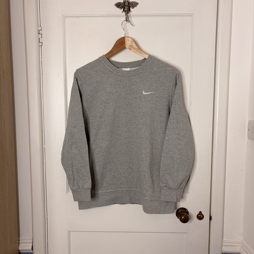 Men nike grey crewneck - grey,