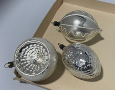 3 Vintage German Lauscha Glass