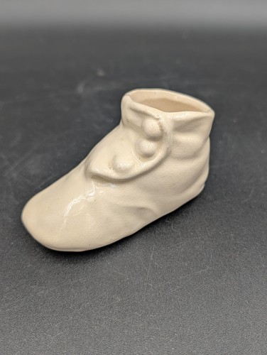 Vintage baby shoe ceramic - baby,