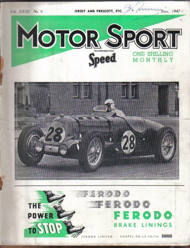 Motor sport 1947 jowett - motor,