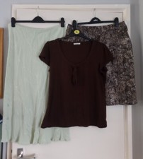 Ladies Size 20 Pretty Skirts/Top Clothes Bundle Inc Fenn Wright Manson