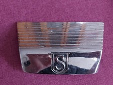 VW Type 3 Notchback 'S'  original Chrome Number Plate Piece 1500'S Typ 3 