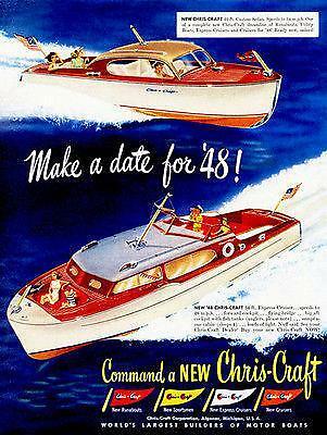 1948 chris craft - craft,