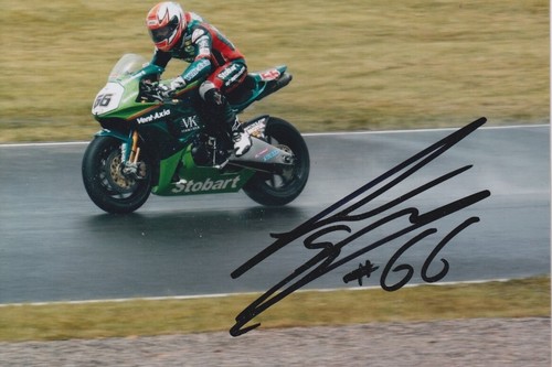 Tom sykes hand signed 6x4 - sykes,
