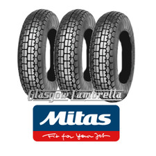 Set of 3 x  MITAS B13 350 x 8 SCOOTER TYRES Vespa Super/Sportique/VBB/Douglas