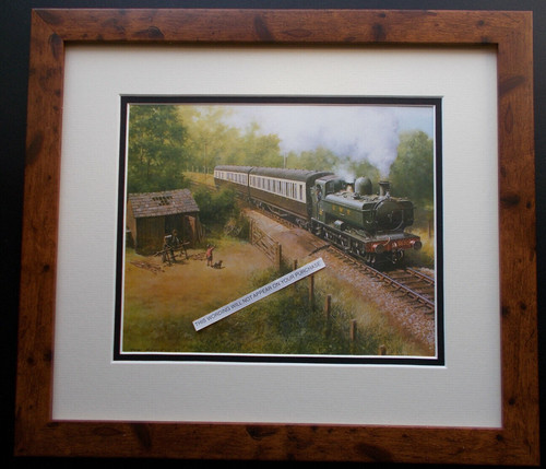 Railway print don breckon - by,