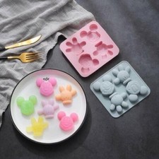 Mouse Head and Glove Fondant Cake Silicone Mould Sugar Craft Cake Baking Tool