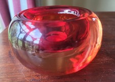 Leonardo Germany Art Glass Votive Tealight Candle Holder