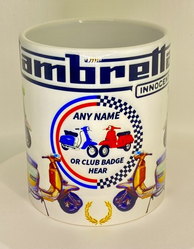 Lambretta scooter mug - scooter,