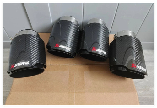 Akrapovic carbon fiber exhaust - carbon,