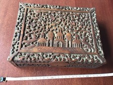 Antique Anglo Indian Highly Decorative hinged Box