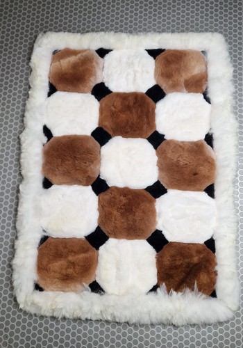 Natural baby alpaca floor - alpaca, rug