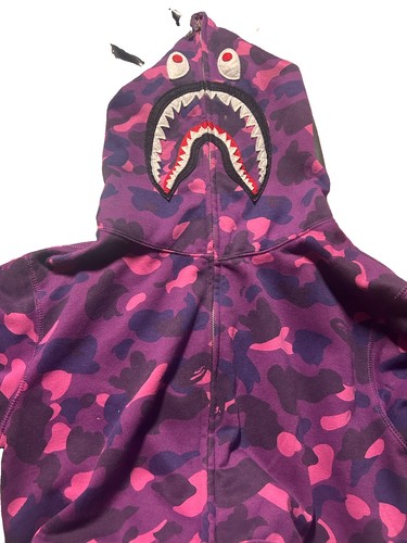 Bape color camo - shark, zip