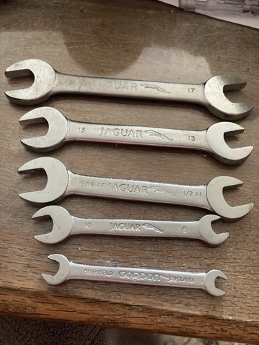 Set jaguar spanners - set, of