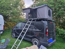 Hard Shell Roof Tent Box Black Waterproof