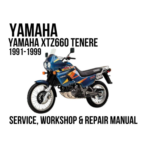 Yamaha xtz660 tenere 1991 - xtz660,