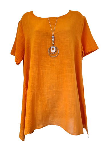 Italian cotton top round - top,