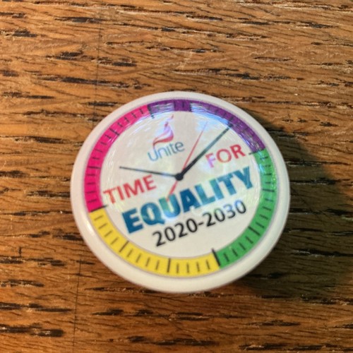 Metal unite trade - union, badge