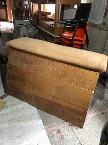 Small vintage school gym - vintage,
