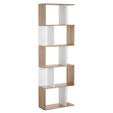 Homcom White-Brown 5 tier S