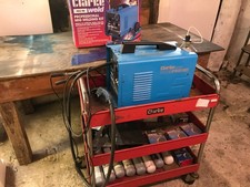CLARKE PRO 90 WELD MIG WELDING KIT CLARKE TROLLEY CART