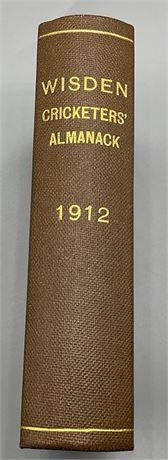 1912 wisden rebound - wisden,