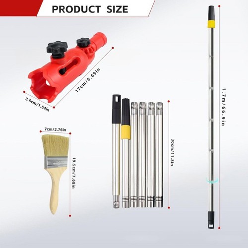 Multi section paint - paint, roller