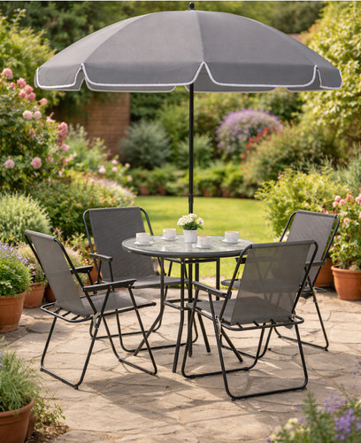 Seater bistro set garden - 4,
