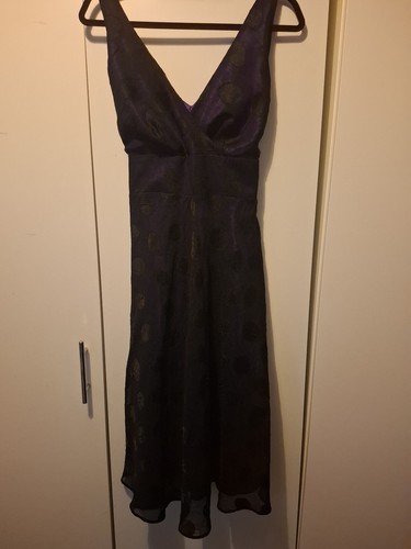Womens black and purple - purple, party