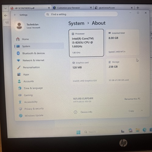 Probook 450 6 core - 450, 15.6"