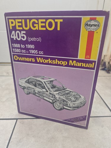 Peugeot 405 inc - inc, haynes