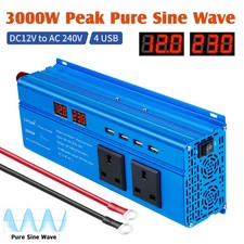 500W 1000W 1500W 3000W 12V/24V