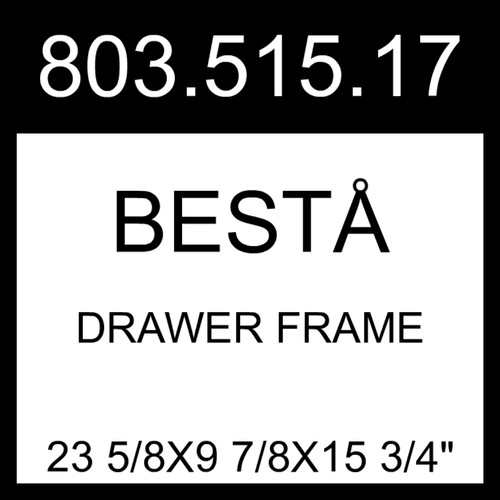 Ikea besta bestå drawer frame - besta,