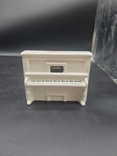 Upright Piano Music Box White