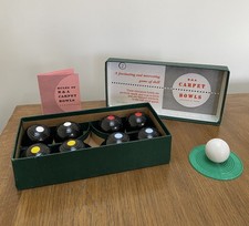Vintage Carpet Bowls B&A Banda