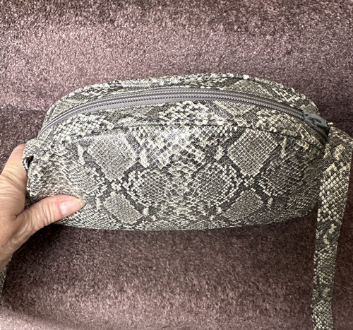 Vintage silver grey snakeskin - vintage,