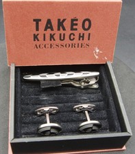 Set of 2 Takeo Kikuchi Silver