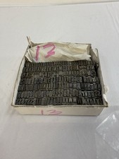 Antique Square Letterpress