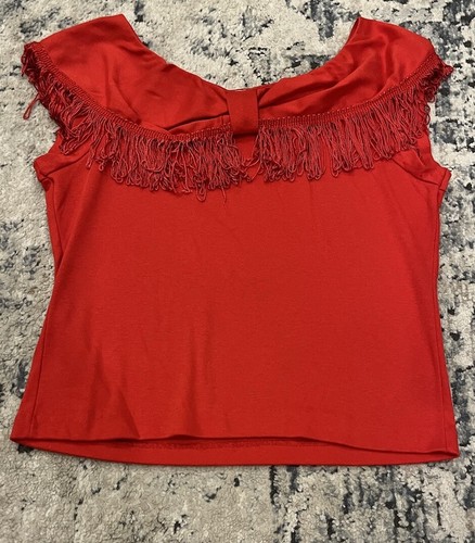 Vtg 1980s dirty dancing - 1980s, red