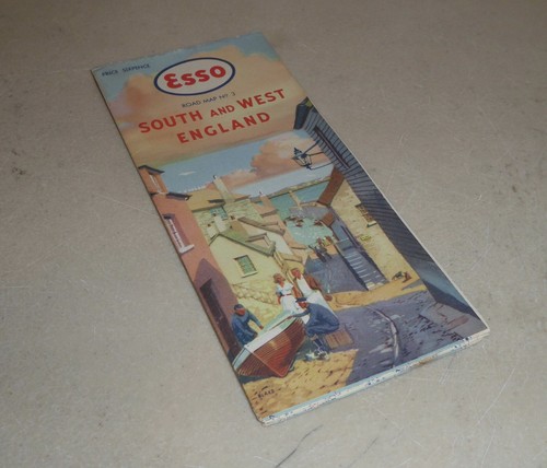 Vintage esso south and west - and,
