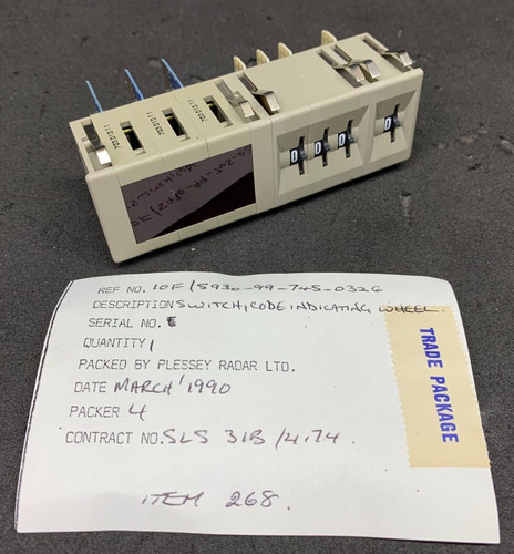 Aircraft code indication - code, wheel