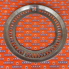 Arden NOS 13" Ford Mk1 Consul Zephyr Aluminium Wheel Trim Washer Disc Set X