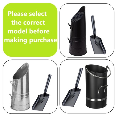 Silver coal hod scuttle ash - coal,
