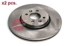 X2 PCS FRONT BRAKE DISC ROTOS