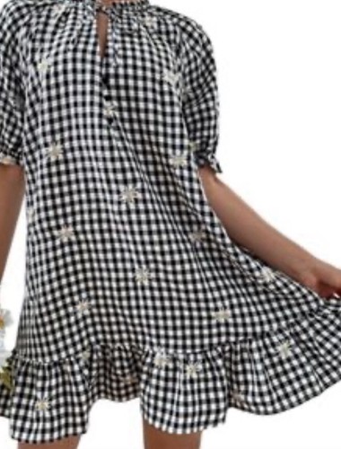 This zara gingham dress - this,